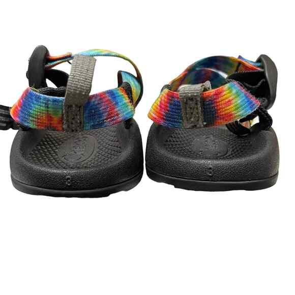 Chaco Z1 Ecotread Kids Tie Dye Strappy Sandals Size 3 Back to School - Picture 5 of 8